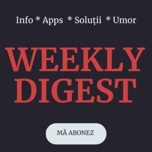 Formular abonare la mentori de Romania Weekly Digest