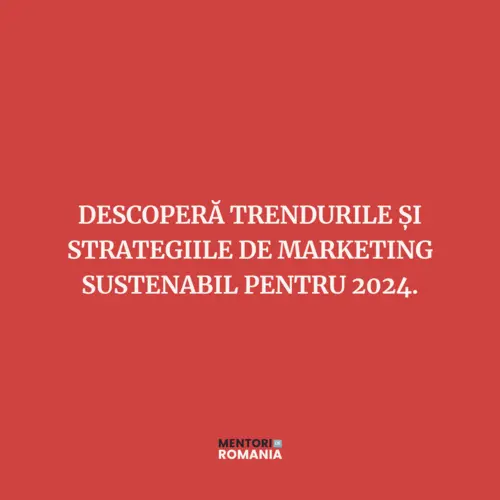 sustenabilitate in branding marketing verde 